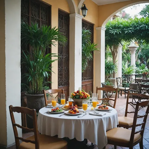 Luxury hotels in Guatemala offering exquisite breakfast experiences