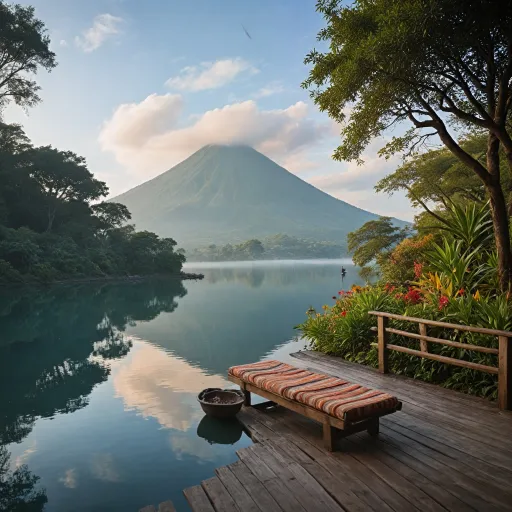 An elegant lakeside escape at la fortuna atitlan in Guatemala